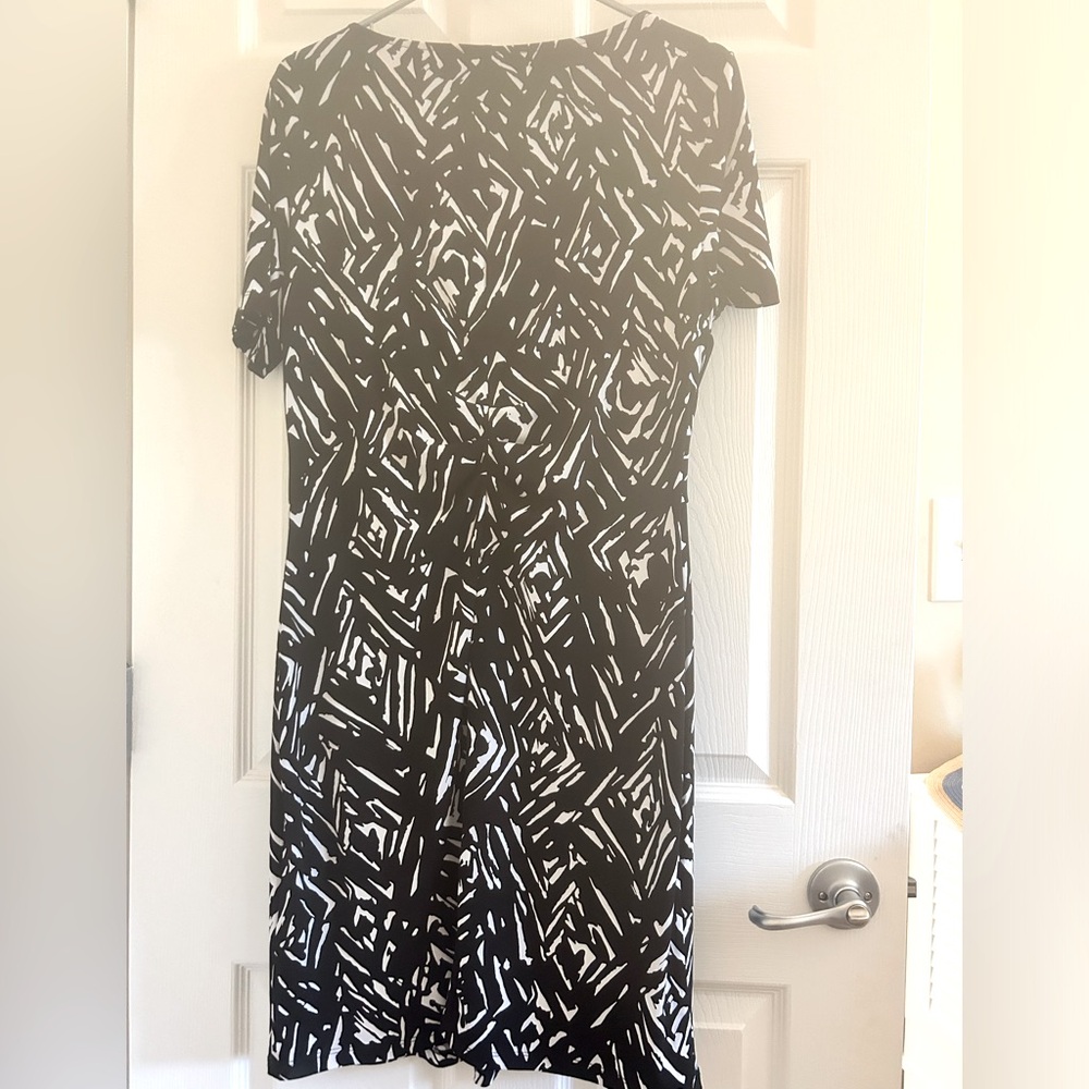 Roz & Ali - black and white dress, size Large